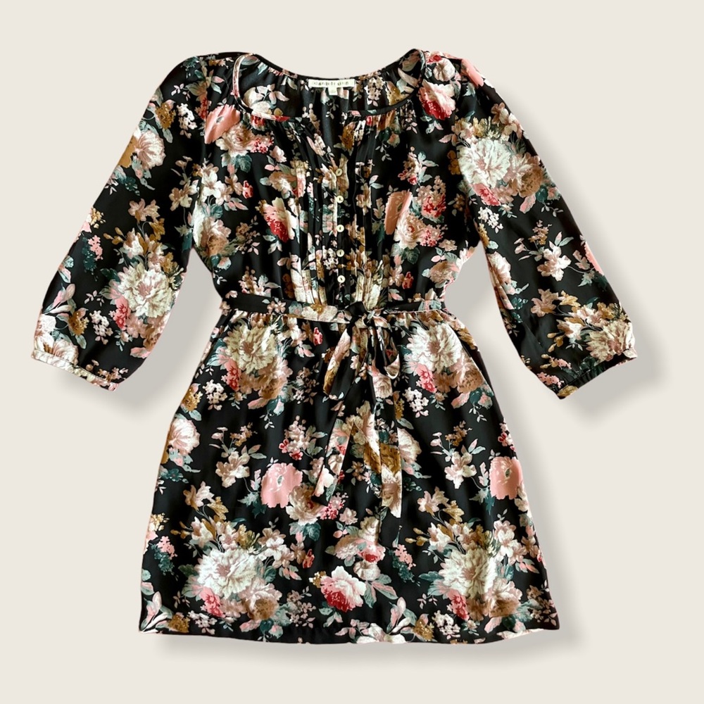 Daniel Rainn Floral Dress with Pockets - Picture 2 of 12
